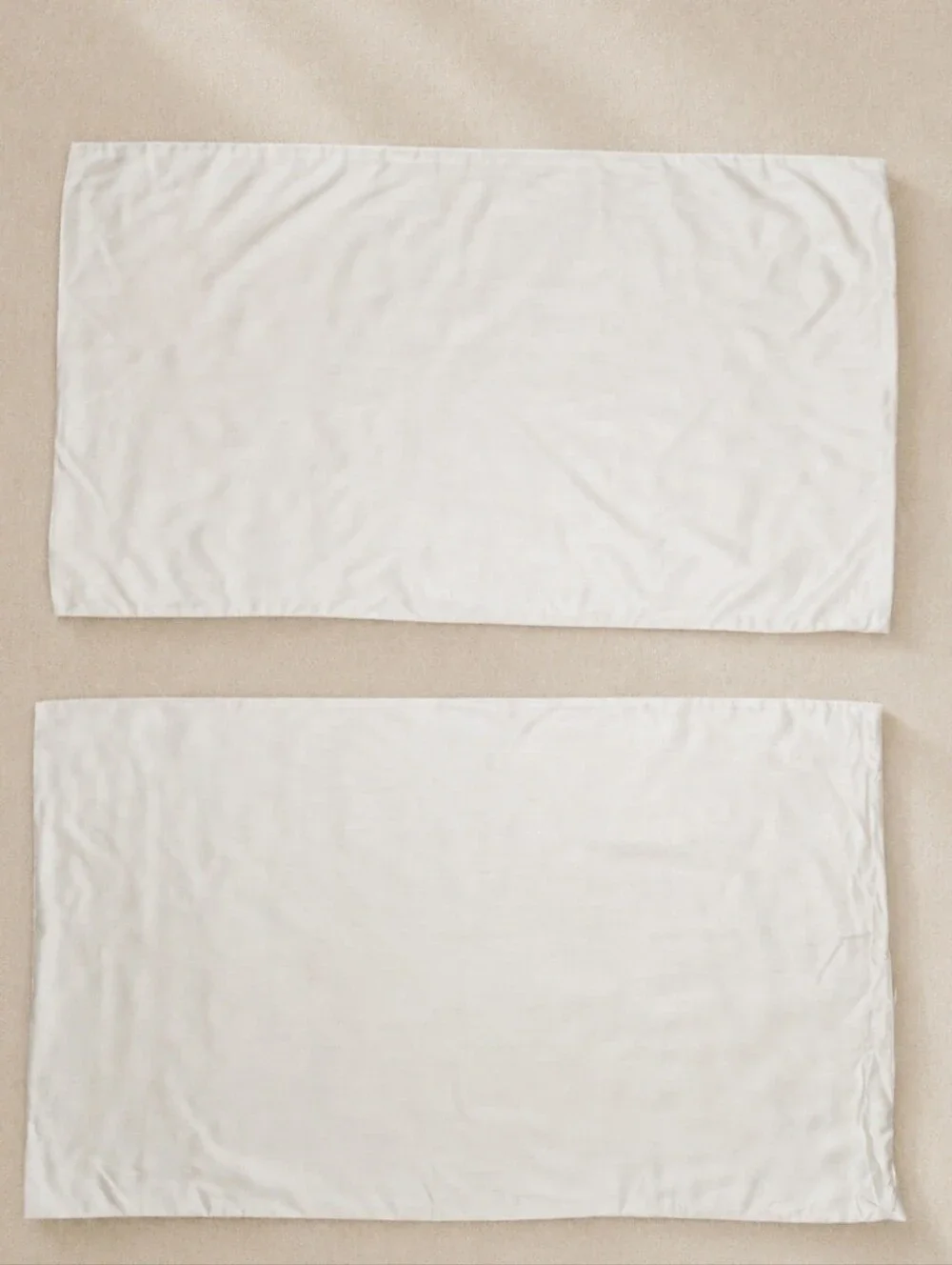 Casaluna King Bamboo Pillowcases Natural NWOT 400 TC Cooling  Hidden Zipper